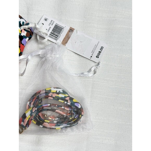 Anne Cole Confetti Me Bandeau One Piece Swimsuit Sz 12 New - Picture 6 of 11